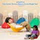 thumbnail image 3 of Floor Chair with Back Support, Autism Sensory Chairs, Wobble Stool for Ergonomic Reading, NonSlip Base, Yellow, 3 of 5