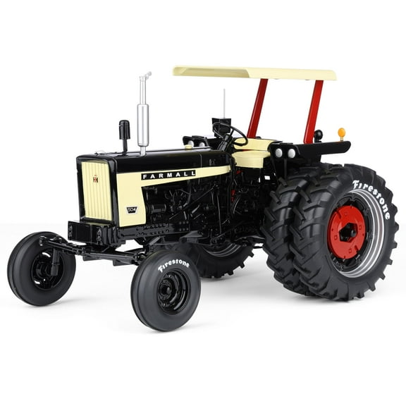 Spec Cast 1/16 IH Farmall 504 Tractor Firestone Tires & Canopy 2nd Outback Toys Exclusive 20th Century Series Black Chase FAR-002