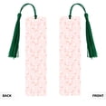 thumbnail image 2 of Kdxio Flower Rabbit Print Metal Tassel Bookmarks,Perfect Gift for Art Lovers and Bookworms Metal Bookmarks for Women, 2 of 8