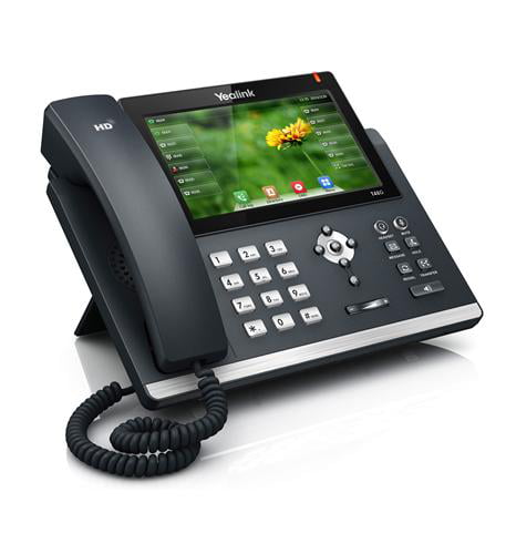 Yealink SIP-T48S IP Phone 16 Lines 7-Inch Color Touch Screen Display 