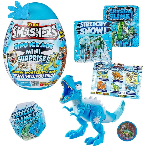 Smashers Dino Ice Age Mini Huevo Sorpresa - T Rex Skeleton Smashers Smashers