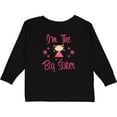 thumbnail image 3 of Inktastic The Big Sister Girls Long Sleeve Toddler T-Shirt, 3 of 5