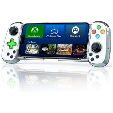 Mobile Gaming Controller for iPhone/Android/PC/Switch/P4/P3,Wireless Phone Controller Joystick with Turbo/6-Axis Gyro/Vibration,Play Call of Duty,Roblox, Genshin Impact,Cloud Gaming,Remote Play
