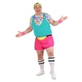 thumbnail image 1 of Men's Plus Size Work It Out 80's Costume, 1 of 3