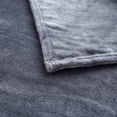 thumbnail image 4 of Soft and lightweight plush luxury parabolic blanket, flannel sheep blanket, comfortable and warm wool blanket, queen, gray 59 "x 79, 4 of 7