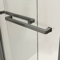 thumbnail image 3 of Shower Door 48" W x 76"H Double Sliding Shower Enclosure, Matte Black, 3 of 4