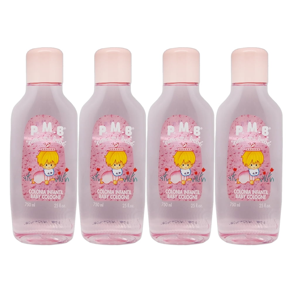 Pmb Para Mi Bebe Baby Cologne Original Pink Scent Alcohol Free Gentle And Fresh Fragance For Your Baby For Girls 25 Fl Oz 750 Ml Pack Of 4 Walmart Com Walmart Com