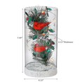 thumbnail image 2 of Arbre De Support En Verre Cylindrique À Led Avec Cardinal Grand, 2 of 3