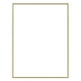 thumbnail image 1 of Framatic Tempo Classic Semi-Round Top Aluminum Frame, For a 11X17" Photograph, Color: Gold, 1 of 1