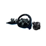 Logitech G920 Dual-motor Feedback Driving Force Racing Wheel + Responsive Pedals for Xbox One + Logitech G Driving Force Shifter Compatible with G29 and G920 for Playstation 4, Xbox One and PC