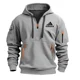 thumbnail image 4 of Suéter con capucha para hombre, novedad de primavera y otoño de 2024, con múltiples cremalleras y bolsillos en los brazos, jersey para hombre, abrigo deportivo informal de moda, 4 of 5