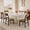 Walnut, variant on Virans Wooden Dining Chairs Set of 6,Modern Dining Chairs with Ergonomic Backrest,Kitchen Dinner Chairs for Kitchen,Dining Room,Black