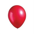 thumbnail image 2 of 11" Red Metallic Balloons (2Dz) - Party Decor - 24 Pieces, 2 of 2