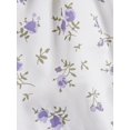 thumbnail image 4 of Vestido de verano para niña RoseSeek con volantes florales, cintura alta, 9Y, 4 of 6