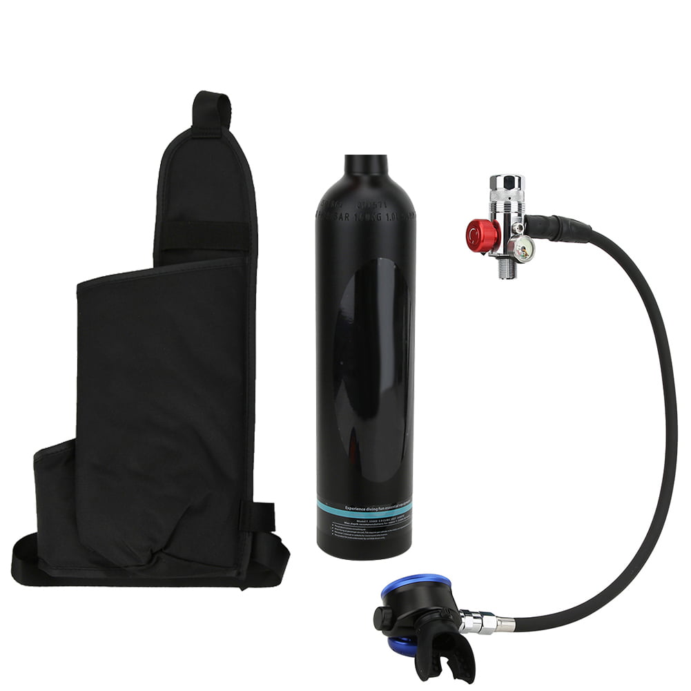 Details about   1L Durable  Dive Tank Oxygen Cylinder Supply w/Metal Secondary Breath Valve 