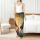 thumbnail image 4 of Balery Castle Red Green Sky Dragon Pantalones de pijama para mujer, pijamas ultraligeros, pantalones de estar por casa-3X-Large, 4 of 6