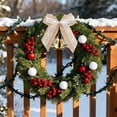 thumbnail image 4 of 1 Pcs Burlap Lace Bows,Rustic Burlap Bows for Christmas Tree Decorations,5.51X6.69 inch Christmas Bows Knot Handmade Bows,for Farmhouse Wreaths,Christmas Trees,Fall Crafts and Gift Wrapping,D, 4 of 5