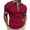 Red, variant on PEASKJP Mens Polos Shirts Men's Polo Shirts Retro Knit Shirt Vintage Striped Shirt Short Sleeve Button Down Clothing (Black,4XL)