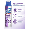 thumbnail image 3 of Lysol Fabric Disinfectant Spray, Sanitizing And Antibacterial Spray, For Disinfecting And Deodorizing Soft Furnishings, Lavender Fields 15 Fl. Oz (Pack Of 3), 3 of 8