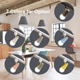 thumbnail image 4 of Kiven H-Type Track Lighting, 1-Light Modern Halo Track Pendant Light with Iron Shade, Track Light Pedant Adjustable Angle, Bulb Not Included, 4 of 7