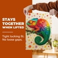 thumbnail image 3 of BenBen Puzzles for Adults 500 Pieces, Floral Chameleon Jigsaw Puzzles, 19.5 in x 13.5 in, 3 of 10
