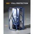 thumbnail image 3 of Funda magnética Miracase para iPhone 16E con protector de pantalla, 3 of 6