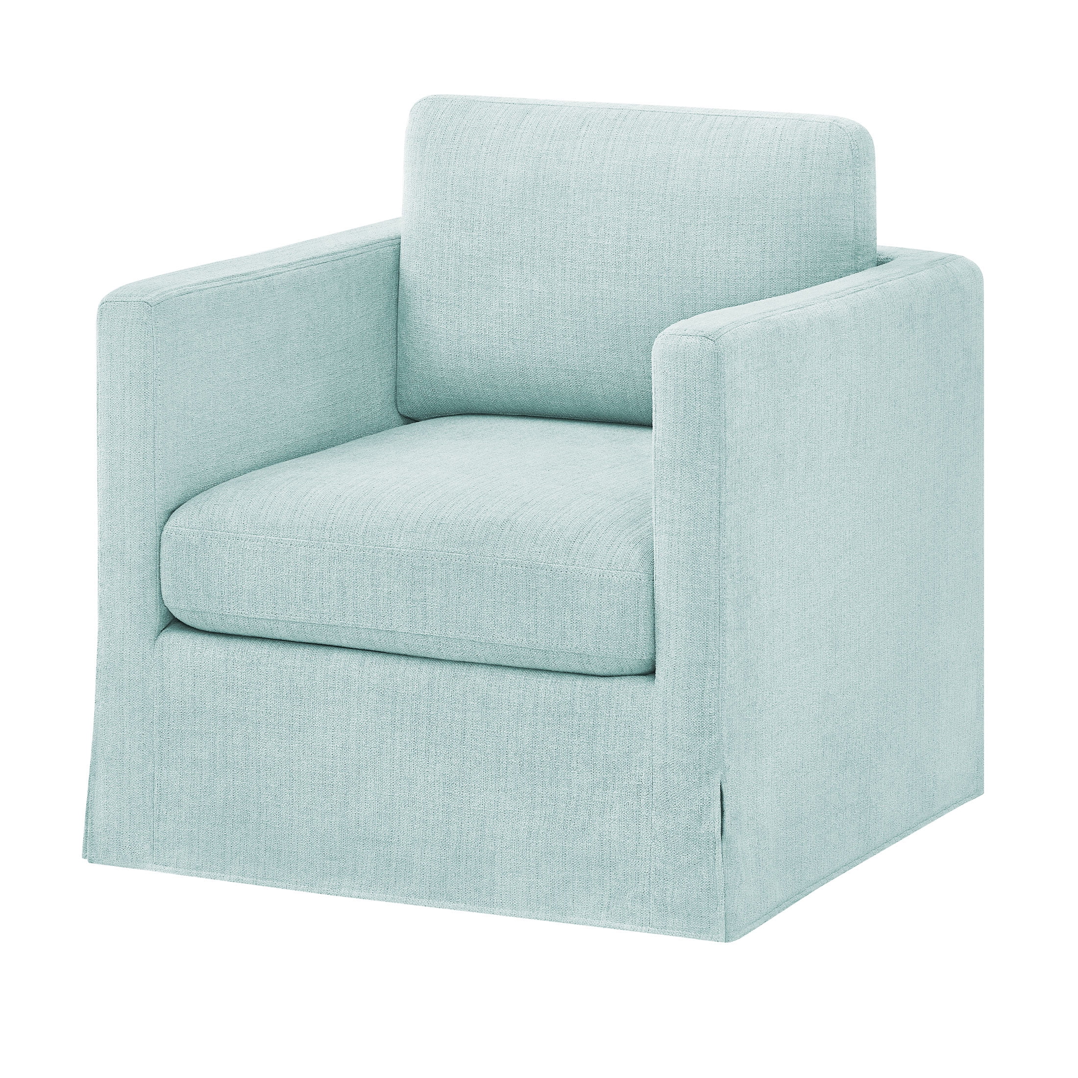 Better Homes & Gardens Waylen Swivel Accent Chair, River Green
