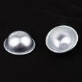 thumbnail image 3 of 2x de Baño de Bricolaje Maker Molde de Aluminio Manualidades de Bricolaje - Plata, 45x20 mm Sunnimix Molde de la bomba del baño, 3 of 8