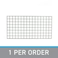 thumbnail image 5 of SSWBasics 2' x 4' Wire Grid Panel in Sleek Black - Sturdy Black Grid Wall Panels -, 5 of 6