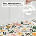 thumbnail image 5 of XMXT Microfiber Drying Mats, Colorful abstract Hand Painting Absorbent Dish Drying Mat for Kitchen Counter, 16 x 18 inches, 5 of 9