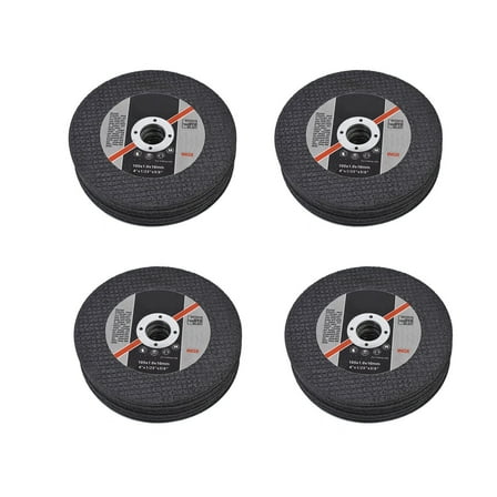 findmall 100 Pack 4"x.040"x5/8" Cut off Wheel -Metal & Stainless Steel Thin Cutting Discs