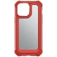 thumbnail image 1 of [Shockproof] [Hard Carbon Fiber Back] [Soft TPU Bumper Frame] , compatible with iPhone 14 Plus, 1 of 5