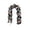 Black, variant on Bcylexb Artificial Leaf Vines, 5.7 Ft Fall Maple Leaf Garland with Pumpkin Halloween Decorations for Wall Hanging Mantle Mantel Front Door