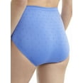 thumbnail image 2 of Women's Bali 803J Comfort Revolution Microfiber Brief Panty (Warm Blueberry Dot 8/9), 2 of 2