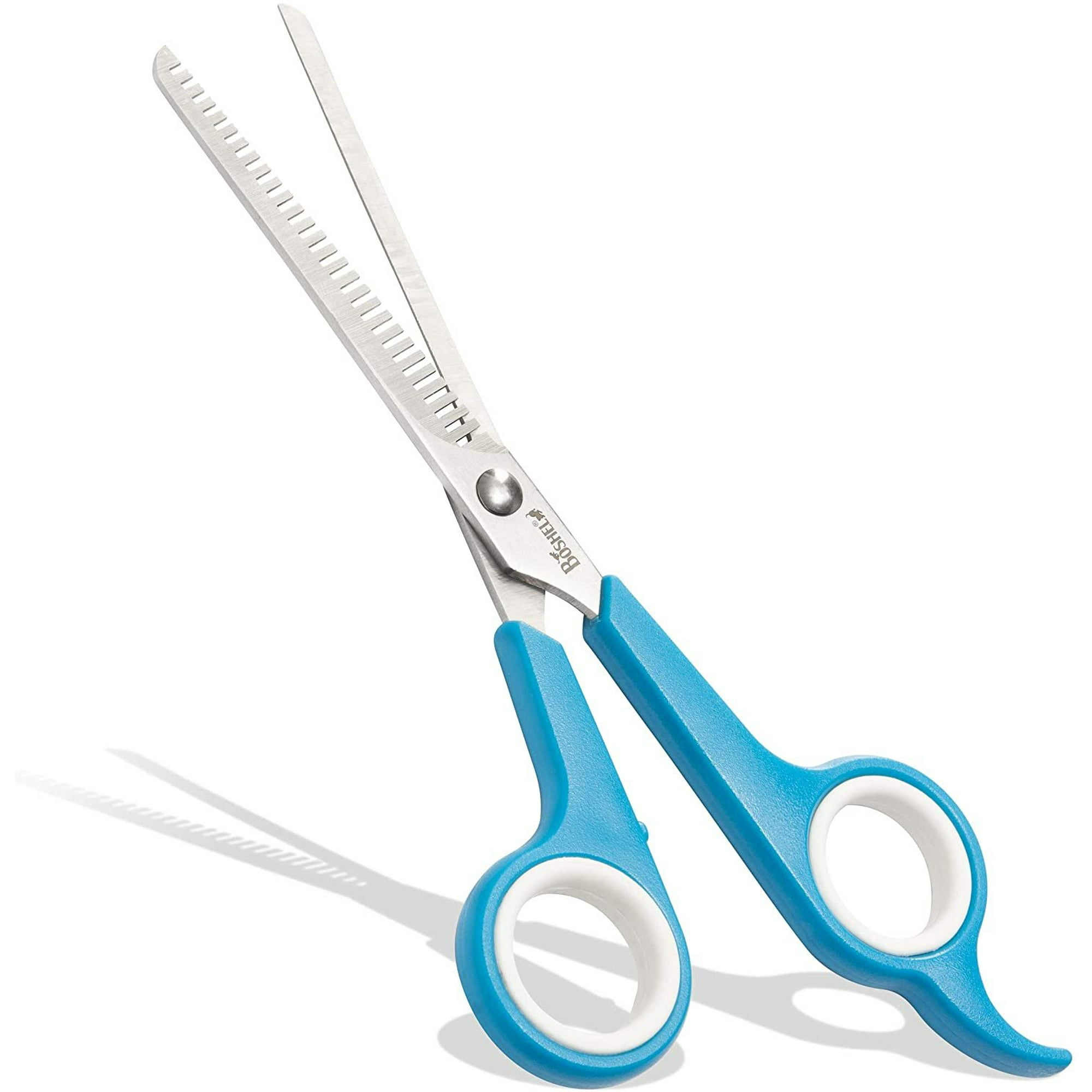 Boshel Dog Thinning Shears Scissors 7 Straight Trimming With Safe Rounded Tips 26 Teeth Pet Grooming For Blending Texturizing