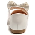 thumbnail image 3 of DADAWEN Girls Mary jane flats Dress shoes for 7.5 Toddler White, 3 of 7