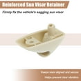 thumbnail image 5 of Unique Bargains Plastic Sun Visor Support Clip Retainer No.191857559 for Volkswagen Rabbit 1979-1984 Beige, 5 of 7