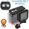 thumbnail image 4 of Waterproof Housing Case Compatible with Insta360 ONE R (4K Edition) Protective 
Underwater Dive Case Shell with Bracket Accessories, 4 of 7