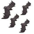 thumbnail image 1 of Of Simulation Decoration with The Props Bats as Rubber Bat Halloween 4PC Home, 1 of 6