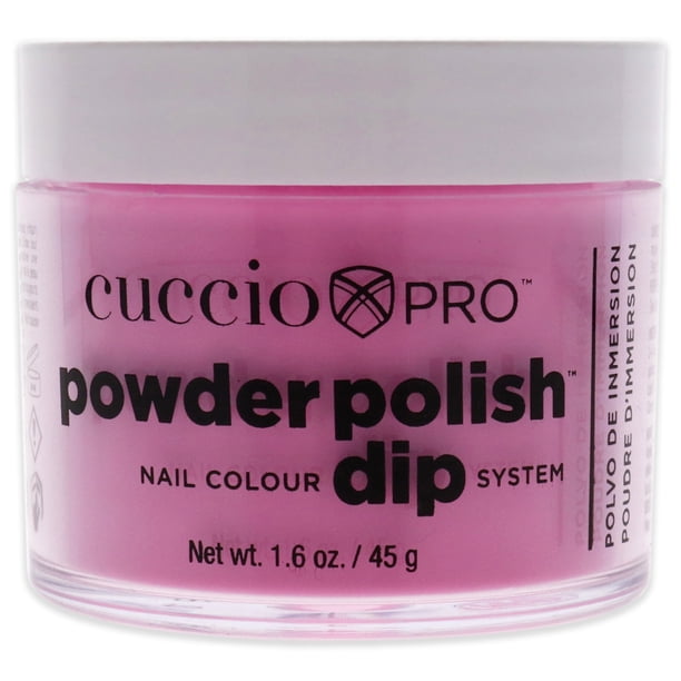 Sistema de inmersión de color Cuccio Pro Powder Polish Kyoto Cherry Blossom 1,6 oz Polvo de Uñas