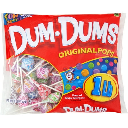 Dum Dum Pops, 1 lb bag