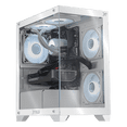 thumbnail image 1 of PC Gamer Xtreme PC Gaming NVIDIA GeForce RTX 5060 AMD Ryzen 7 5700 32GB SSD 1TB Sistema Liquido WIFI W10 White gaming 1080p, estudios y multitarea, 1 of 6