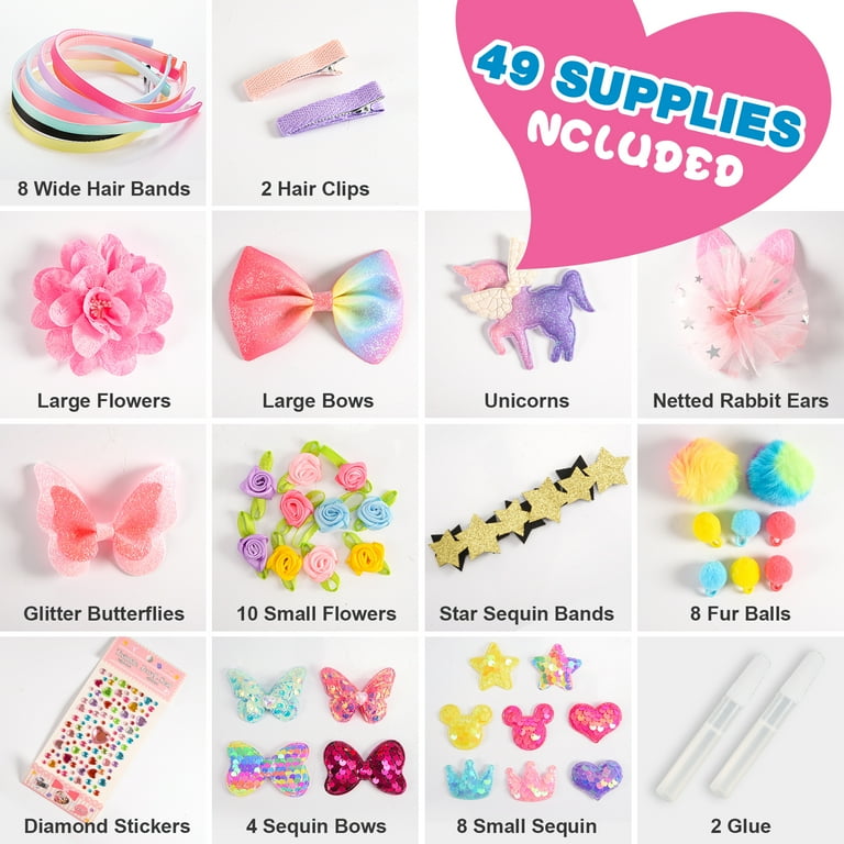 Birthday Glitter Clips - Ages 6, 7, 8 Birthday Glitter Clips - Ages 6, 7, 8