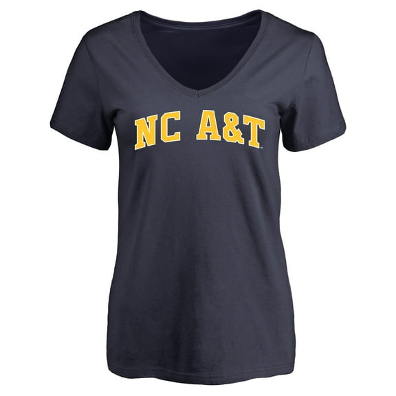 Women's Navy North Carolina A&T Aggies Everyday T-Shirt