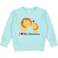 thumbnail image 2 of Inktastic I Love My Grandma Toddler Sweatshirt, 2 of 4