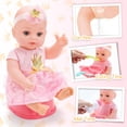thumbnail image 4 of Portatiendas de campaña Baby Doll Playset DeAO de 12 pulgadas con accesorios, 4 of 7