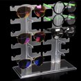 thumbnail image 4 of Inteprter Sunglasses Holder Rack Glasses Show Display Stand Organizer Almacenamiento y organización del hogar Claro 10 pares, 4 of 6