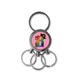 thumbnail image 1 of EsES Sombrero de pirata arco iris Llavero de metal de acero inoxidable Llavero Anillo de cadena Llavero, 1 of 3