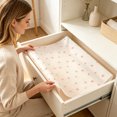 thumbnail image 5 of Perforated Drawer Liner Roll - Tearable Non- Mat for Kitchen Cabinets - Easy-Cut Grip Liner for Refrigerator Pantry & Shelves,11."x39.37", 5 of 7
