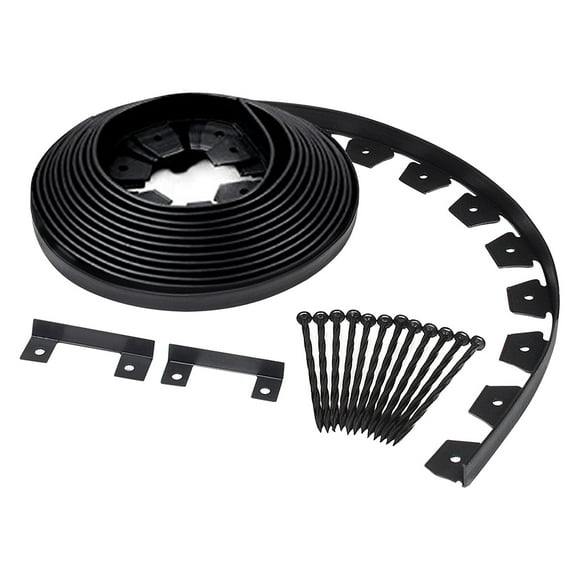 Dimex EasyFlex Bordure de Jardin Lisse 40 Pieds Kit, Noir